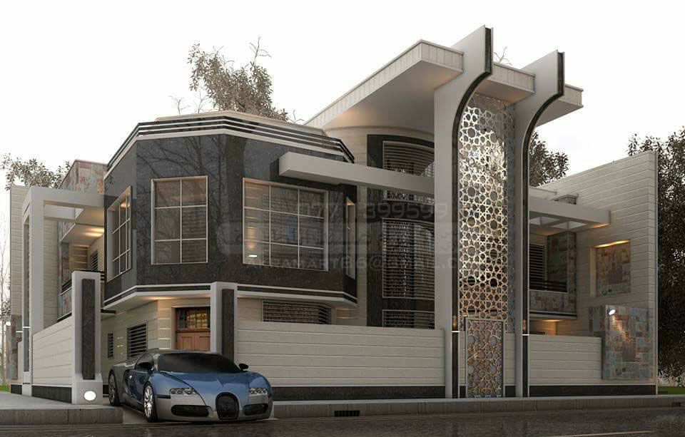 طراحی نمای ویلایی20